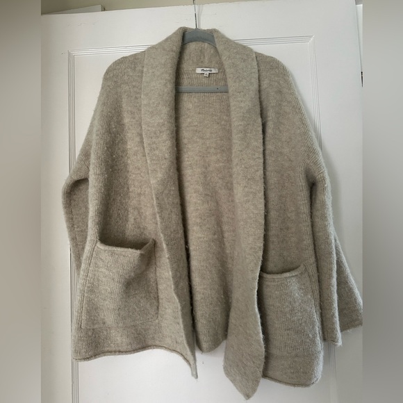 MADEWELL CHUNKY SWEATER | COLOR: OATMEAL | SIZE: XS - Picture 1 of 5